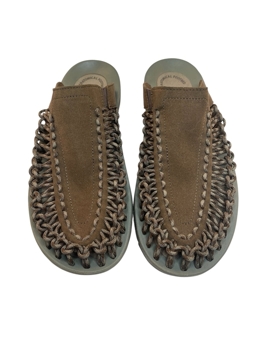 Keen Uneek Slides Brown Suede Leather Net Shoes Men’s Size 9